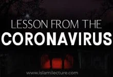 Lesson from the coronavirus