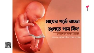 মায়ের গর্ভে থাকা অবস্থায় বাচ্চারা শুনতে পায় কিনা - Islami Lecture