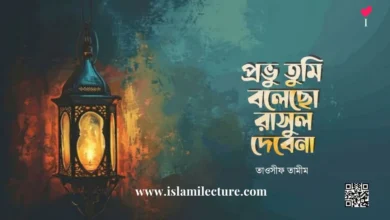 Provu Tumi Bangla Gojol Lyrics - Islami Lecture